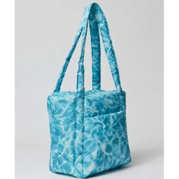 NWT Baggu Puffy Mini Tote - Pool - Picture 5 of 7